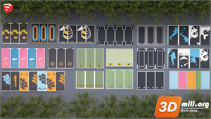 Parking lot Skp Files